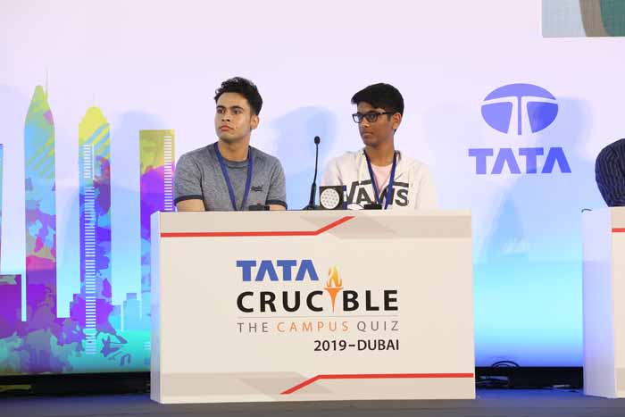 Tata Crucible Campus Quiz 2019 UAE - Winners