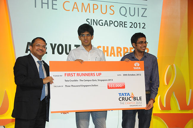 Gallery 2012 - Tata Crucible Campus Quiz Singapore