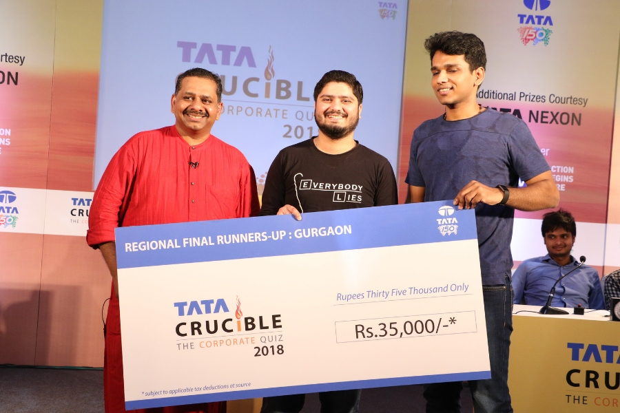 Tata Crucible Campus Quiz 2018 gurgaon