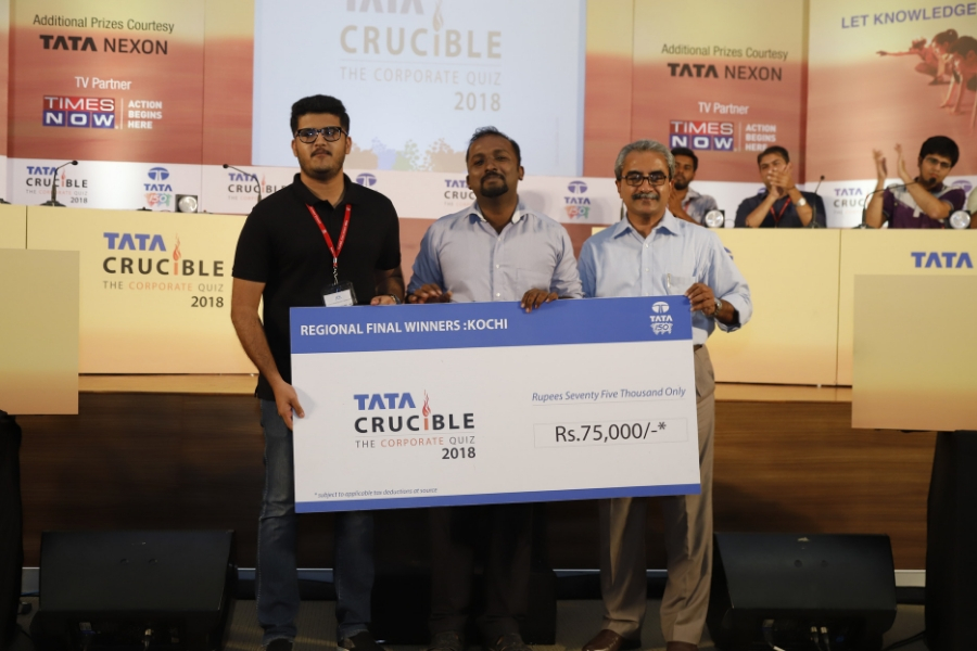 Tata Crucible Campus Quiz 2018 kochicor