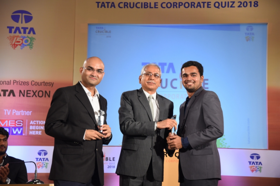 Tata Crucible Corporate Quiz Results For Runners - TCS Pune 