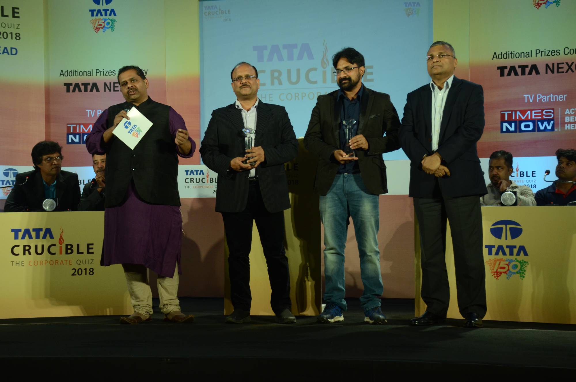 Tata Crucible Corporate Quiz Results For Winners - SAIL 