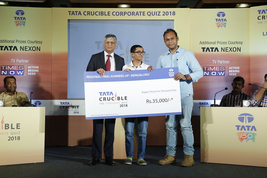 Tata Crucible Campus Quiz 2018 bengalurucor