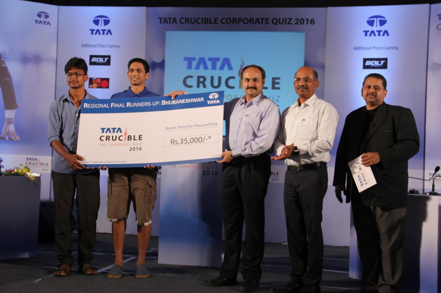 Tata Crucible Campus Quiz winners bhubaneswar