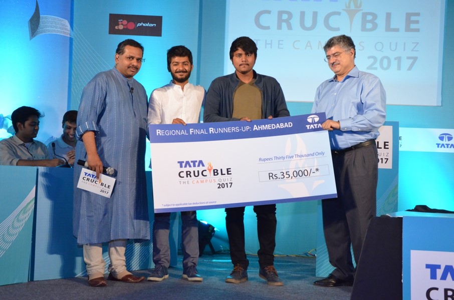 Tata Crucible Campus Quiz 2017 ahmedabad