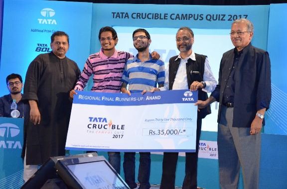Tata Crucible Campus Quiz 2017 anand