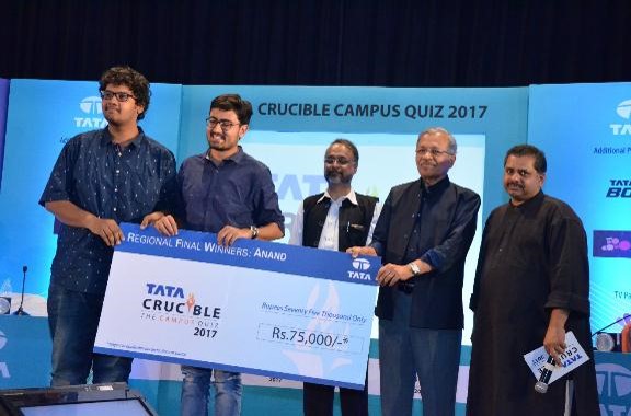 Tata Crucible Campus Quiz 2017 anand