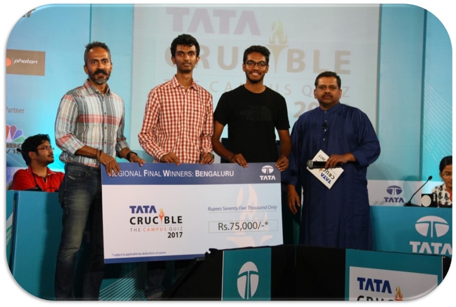 Tata Crucible Campus Quiz 2017 bangalore