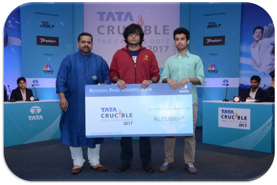 Tata Crucible Campus Quiz 2017 delhi