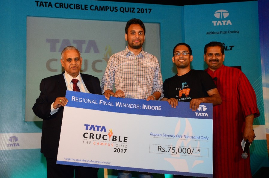 Tata Crucible Campus Quiz 2017 indore