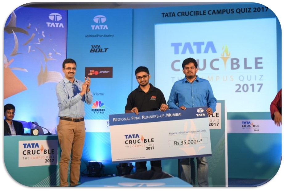 Tata Crucible Campus Quiz 2017 mumbai