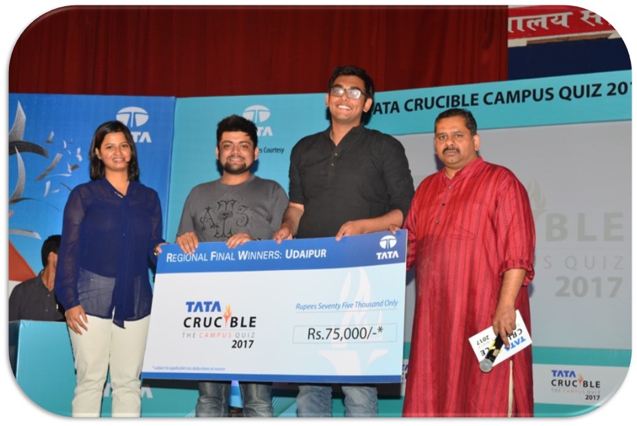 Tata Crucible Campus Quiz 2017 udaipur