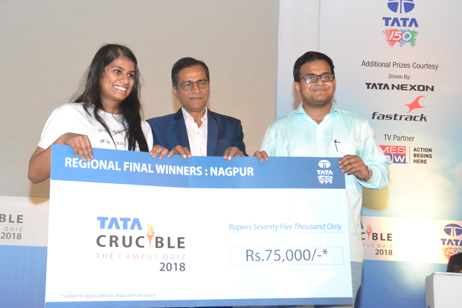 Tata Crucible Campus Quiz 2018 nagpur