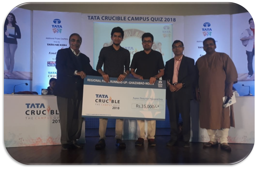 Tata Crucible Campus Quiz ghaziabadcam_2018 noida