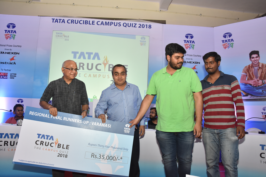 Tata Crucible Campus Quiz 2018 varanasi