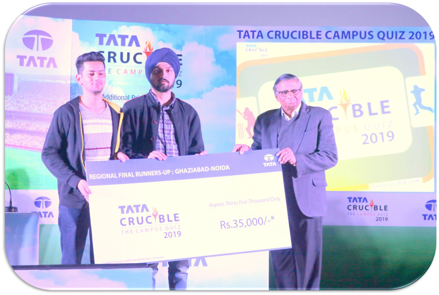 Tata Crucible Campus Quiz 2019 ghaziabad