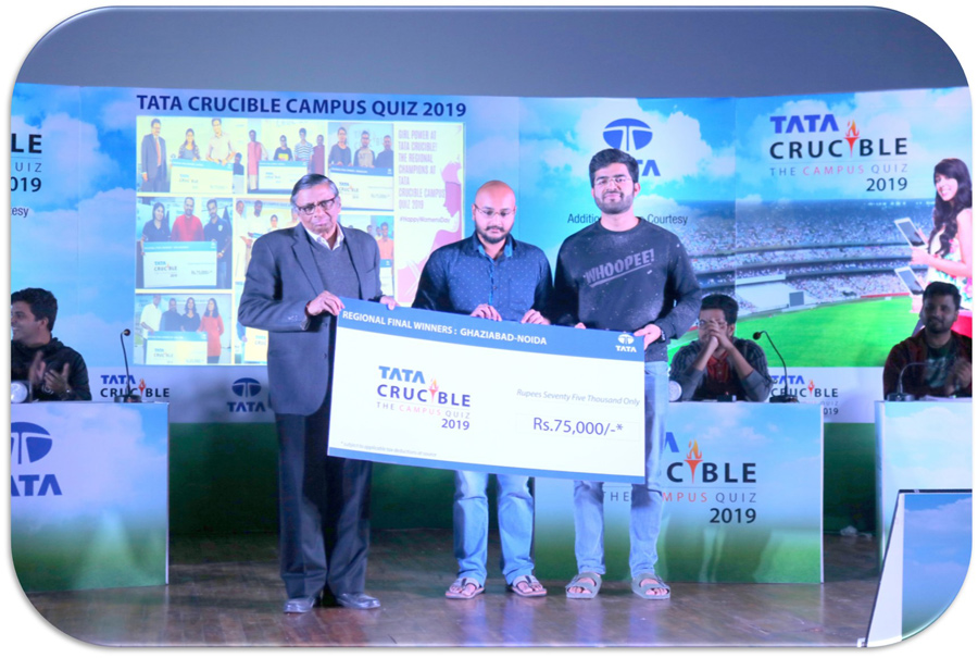 Tata Crucible Campus Quiz 2019 ghaziabad