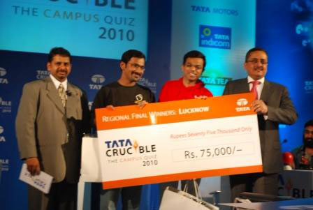 Tata Crucible Campus Quiz champions lucknow