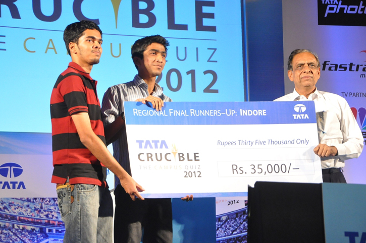 Tata Crucible Campus Quiz 2012 indore