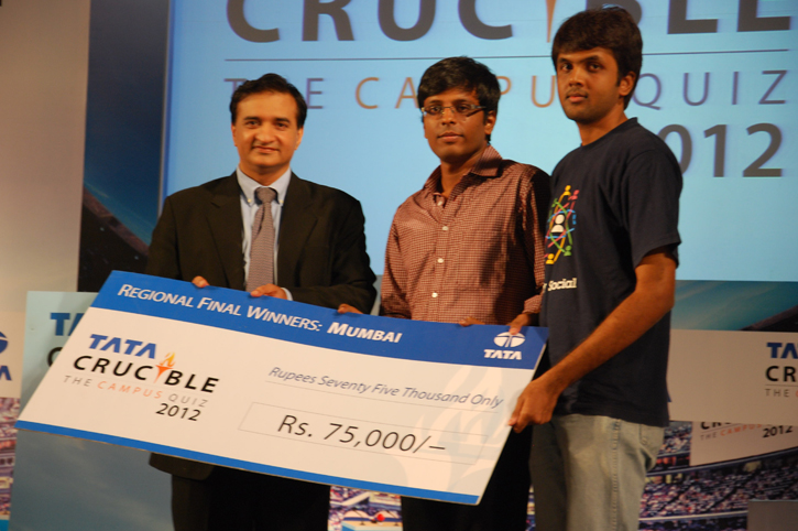 Tata Crucible Campus Quiz 2012 mumbai