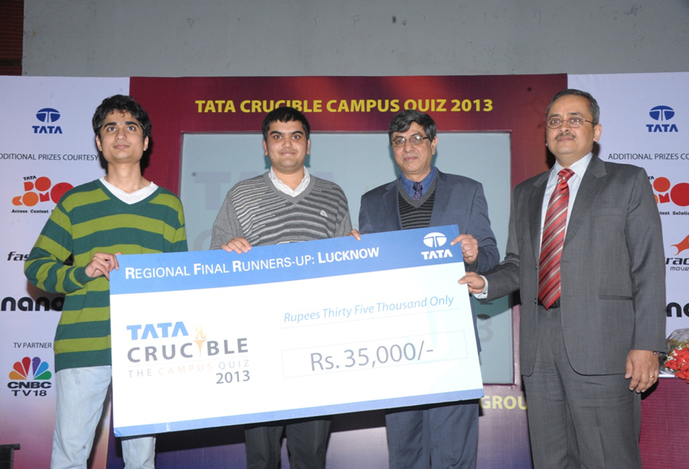 Tata Crucible Campus Quiz 2013 lucknow