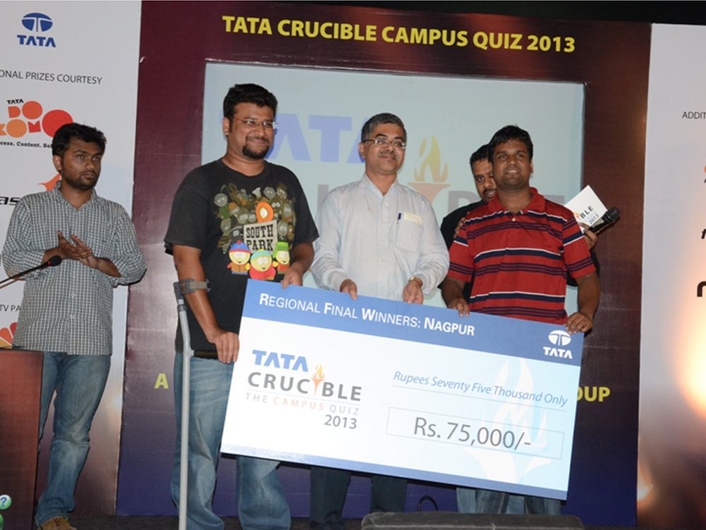 Tata Crucible Campus Quiz 2013 nagpur