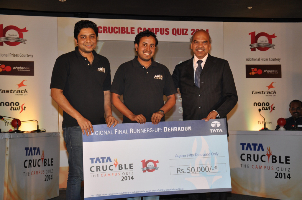 Tata Crucible Campus Quiz 2014 dehradun