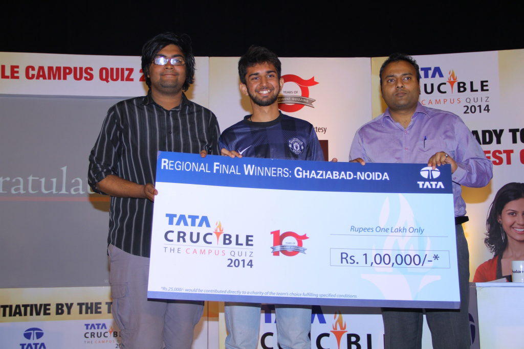 Tata Crucible Campus Quiz 2014 ghaziabad