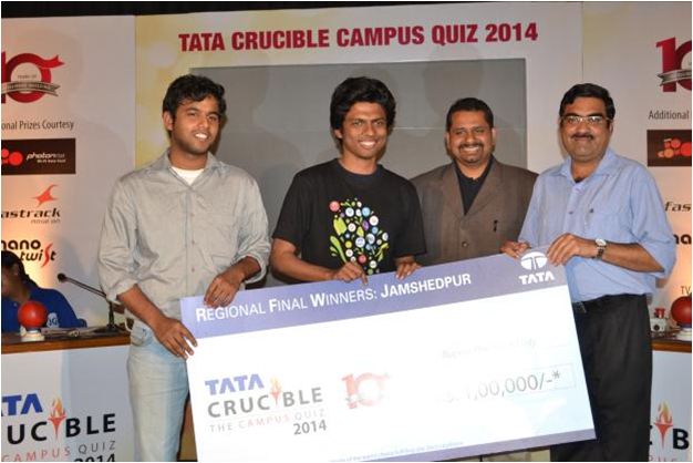 Tata Crucible Campus Quiz 2014 jamshedpur