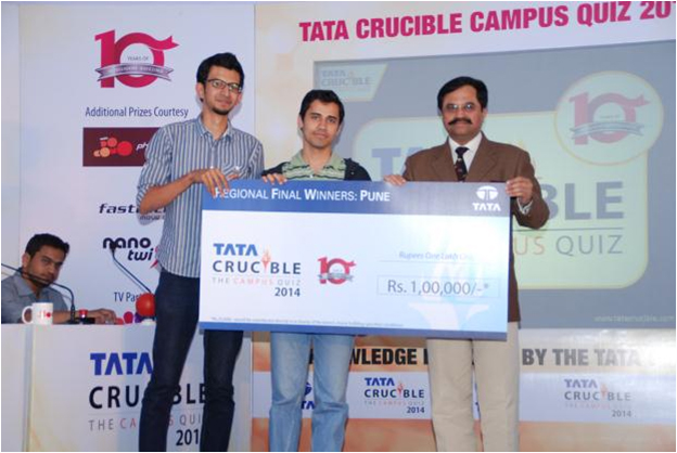 Tata Crucible Campus Quiz 2014 pune