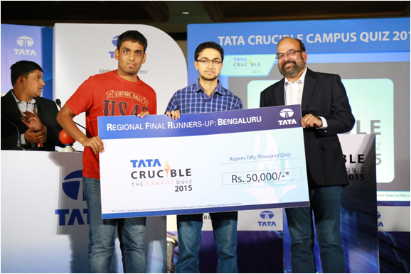 Tata Crucible Campus Quiz 2015 bangalore