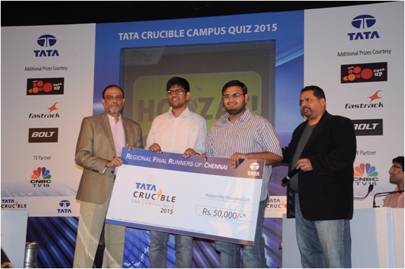 Tata Crucible Campus Quiz 2015 chennai