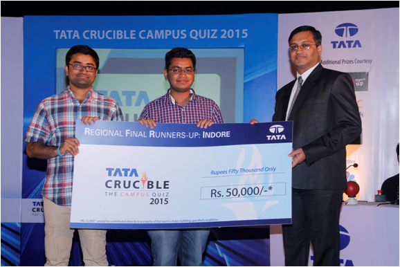 Tata Crucible Campus Quiz 2015 indore