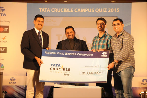 Tata Crucible Campus Quiz 2015 chandigarh