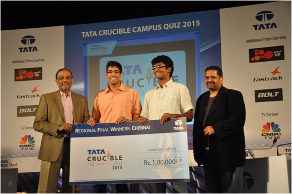 Tata Crucible Campus Quiz 2015 chennai