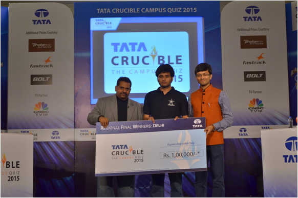 Tata Crucible Campus Quiz 2015 delhi