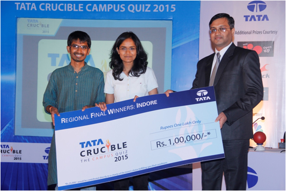 Tata Crucible Campus Quiz 2015 indore