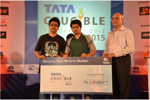Tata Crucible Campus Quiz 2015 mumbai