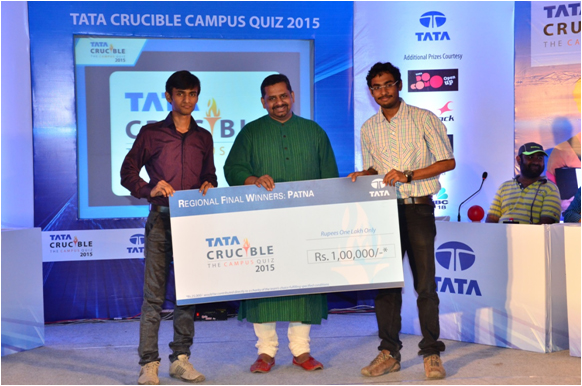 Tata Crucible Campus Quiz 2015 patna