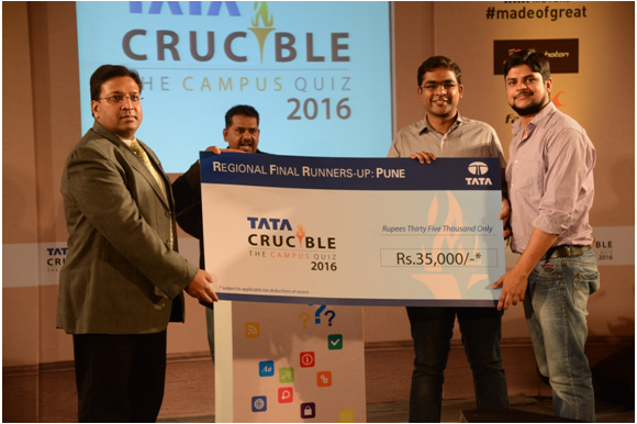 Tata Crucible Campus Quiz 2016 pune