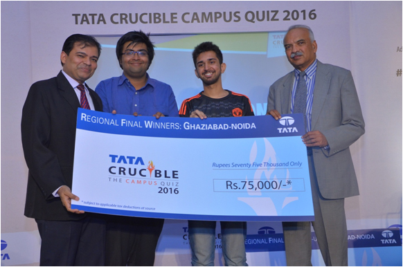 Tata Crucible Campus Quiz 2016 ghaziabad