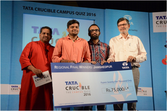 Tata Crucible Campus Quiz 2016 jamshedpur