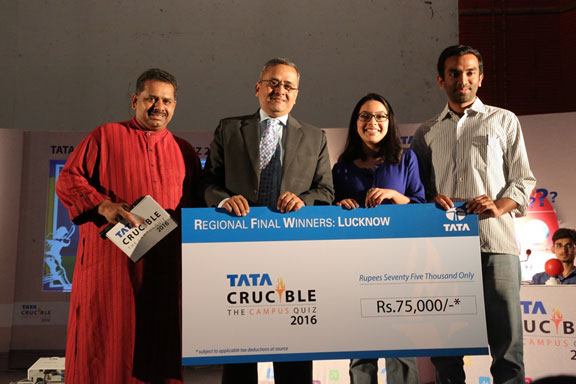 Tata Crucible Campus Quiz 2016 lucknow
