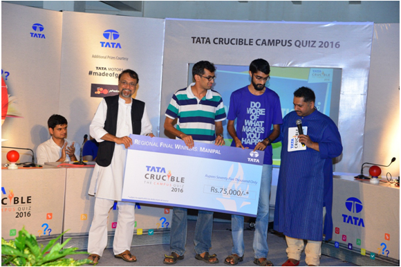 Tata Crucible Campus Quiz 2016 manipal