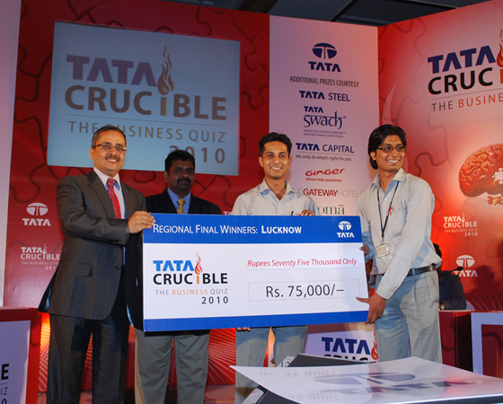 Tata Crucible Campus Quiz 2010 lucknow