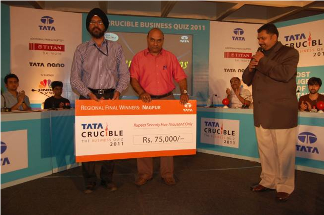 Tata Crucible Corporate Quiz Results For Nagpur Winners 