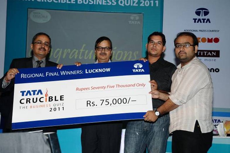 Tata Crucible Campus Quiz 2011 lucknow