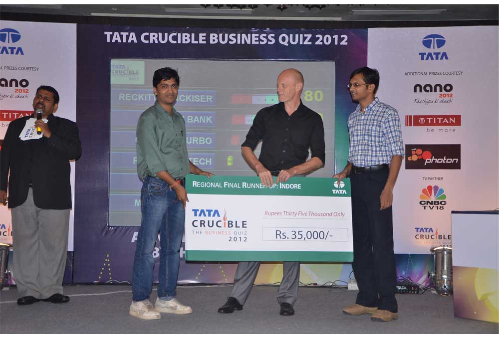 Tata Crucible Campus Quiz 2012 indore