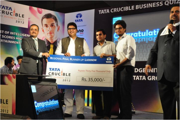 Tata Crucible Campus Quiz 2012 lucknow