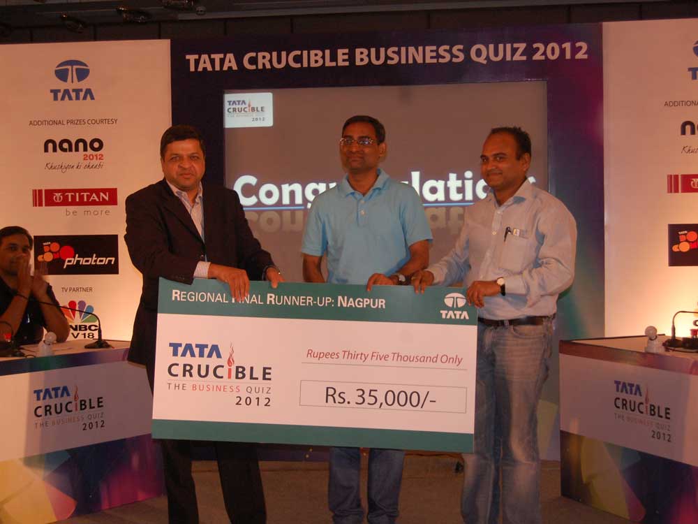 Tata Crucible Campus Quiz 2012 nagpur